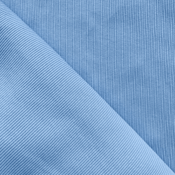 Ткань Кашкорсе, 420гм/2, 110см, цвет Светло-Голубой (на отрез)  в Невинномысске