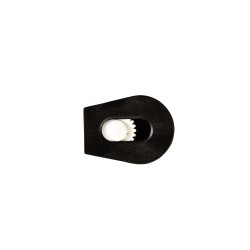 Зажим для шнура 4 мм KL цвет Чёрный + Белый (поштучно)  в Невинномысске