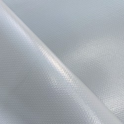 Ткань ПВХ 600 гр/м2 плотная (Ширина 1,5м), цвет Серый (на отрез) в Невинномысске