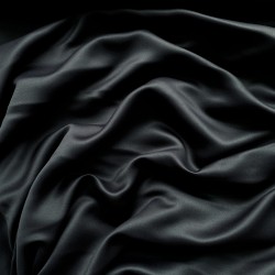 Светозатемняющая ткань для штор &quot;Блэкаут&quot; 95% (Blackout) (Ширина 280см), цвет Черный (на отрез) в Невинномысске