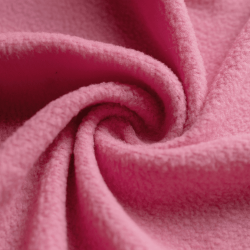 Флис Односторонний 130 гр/м2, цвет Розовый (на отрез)  в Невинномысске