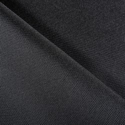 Ткань Кордура (Китай) (Oxford 900D) (Ширина 1,48м), цвет Черный (на отрез) в Невинномысске