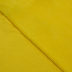 Флис Односторонний 180 гр/м2, Желтый (на отрез)  в Невинномысске