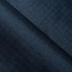 Ткань Oxford 600D PU РИП-СТОП (Ширина 1,48м), цвет Темно-Синий (на отрез) в Невинномысске