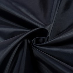 Ткань подкладочная Таффета 190Т (Ширина 150см), цвет Темно-Синий (на отрез) в Невинномысске