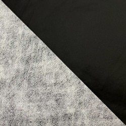 Ткань для чехлов на уличную мебель 260 г/м2 (Ширина 180см), цвет Чёрный (на отрез) в Невинномысске