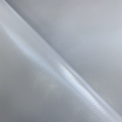Ткань ПВХ 450 гр/м2 (Ширина 1,6м), цвет Серый (на отрез) в Невинномысске