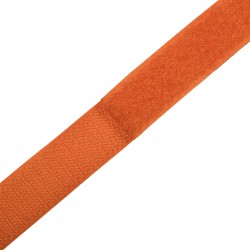 Контактная лента 25мм  Оранжевый (велькро-липучка, на отрез)  в Невинномысске