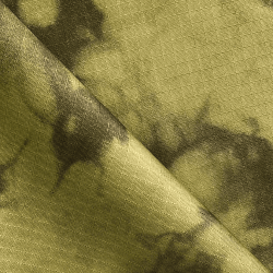 Ткань Oxford 600D ПУ РИП-СТОП (Ширина 1,48м), камуфляж &quot;Мох зеленый&quot; (на отрез) в Невинномысске